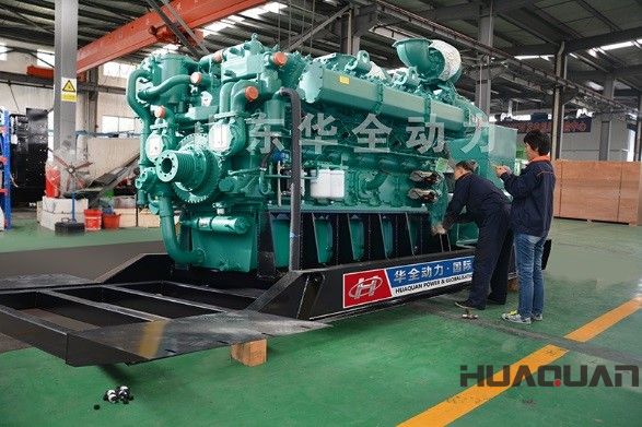 大型1500GF玉柴發(fā)電機(jī)組在3月4號發(fā)往山東濰坊市
