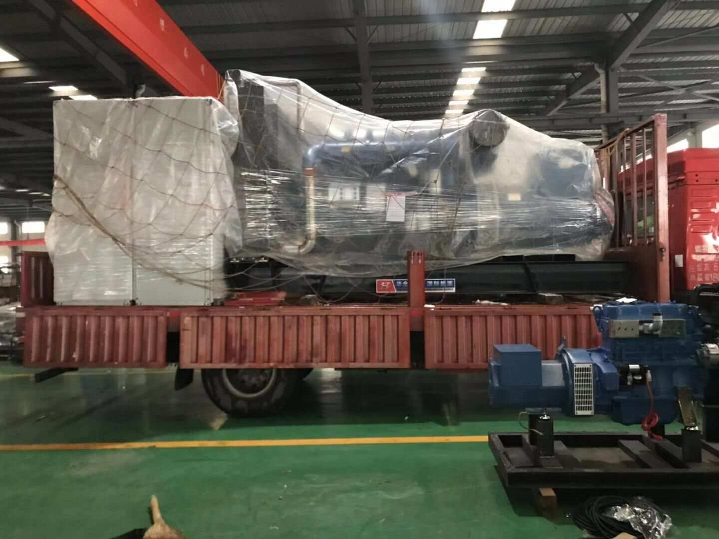 任先生從華全動(dòng)力采購的800kw自動(dòng)化柴油發(fā)電機(jī)組于12月11日成功發(fā)往山東省