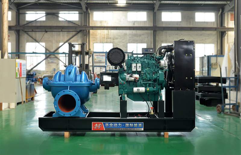 4月7日，一臺100kw標配水泵機組從華全動力發(fā)往江西省