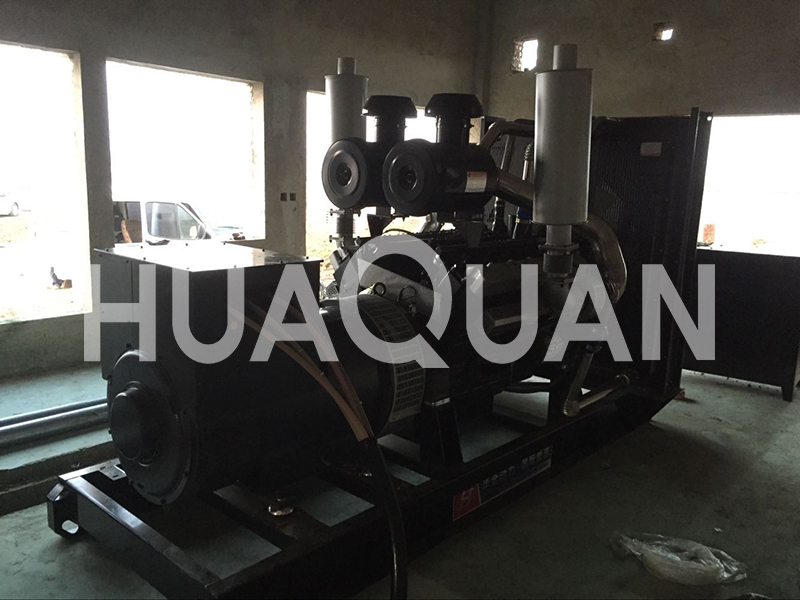 尼日利亞450kW發(fā)電機組電站項目