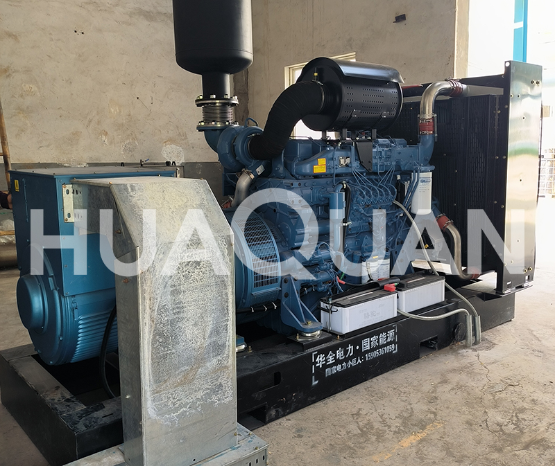 山東青島市某部隊400kW發(fā)電機組電站項目