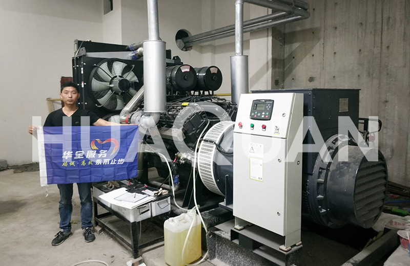 湖北省某高校400kW發(fā)電機組電站項目