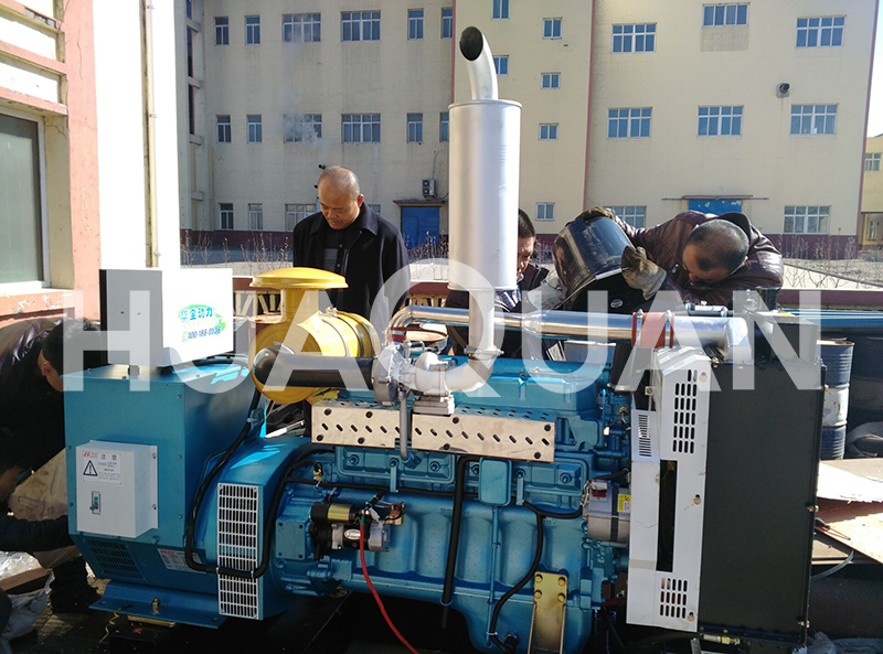 山東濰坊某醫院400kW發電機組電站項目