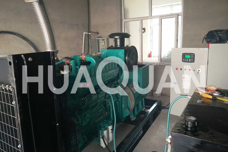 黑龍江大慶某醫(yī)院350kW發(fā)電機組電站項目